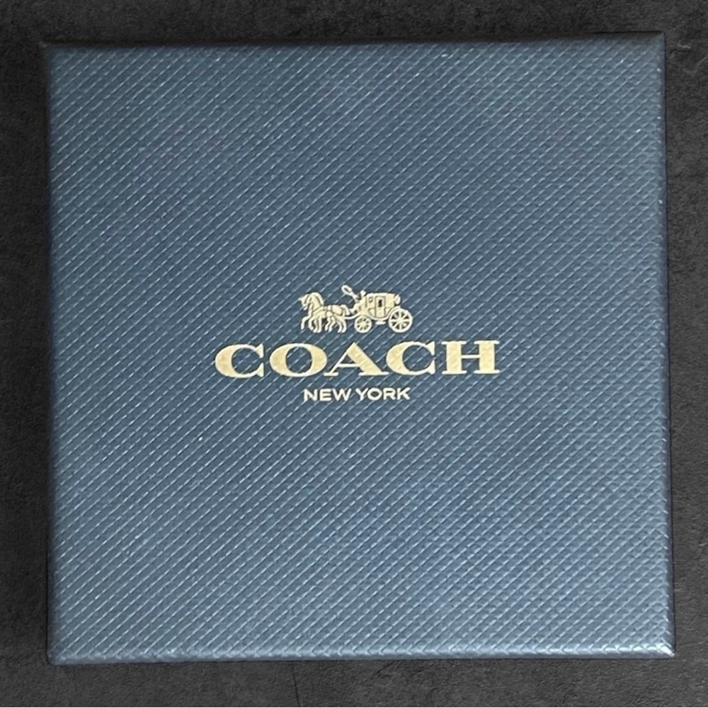 Coach Horse and Carriage Double Chain Necklace - Picture 2 of 3